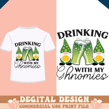 drinking with my ghnomies vector