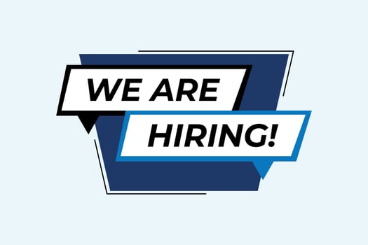We are hiring vector illustration