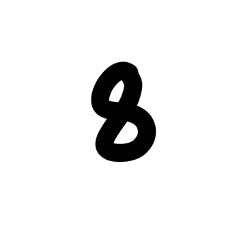 Eight Number Math Symbol Calculation Analytic Logic Mathematic Physic Organic Line Doodle png