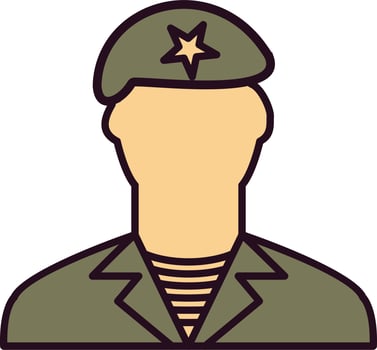 Soldier Vector Icon