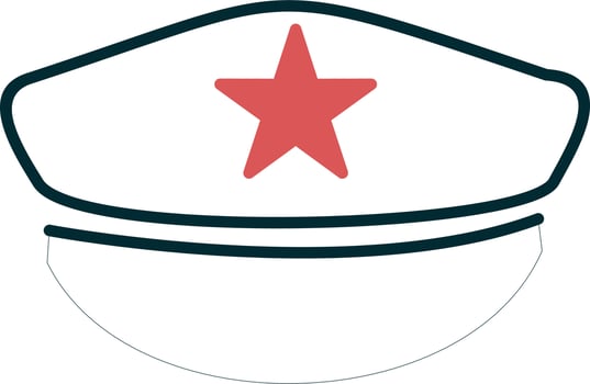 Police Hat Vector Icon