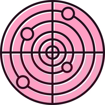 Radar Vector Icon