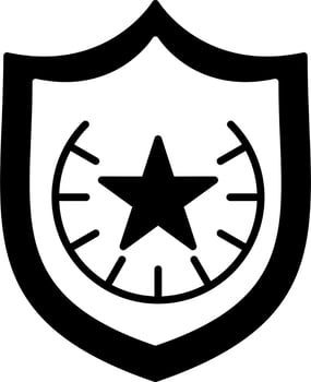 Police Badge Vector Icon