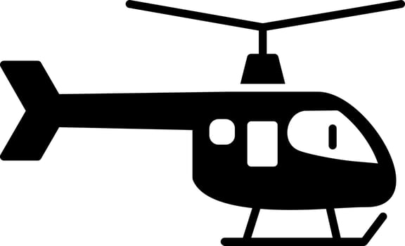 Helicopter Vector Icon