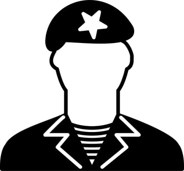 Soldier Vector Icon