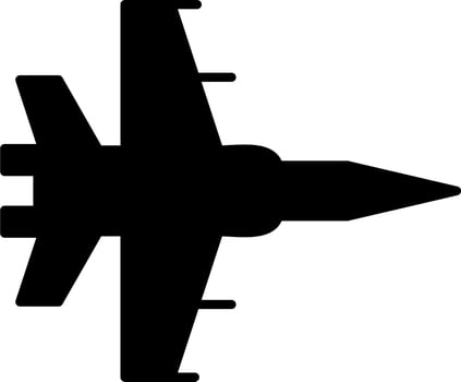 Fighter Jet Vector Icon