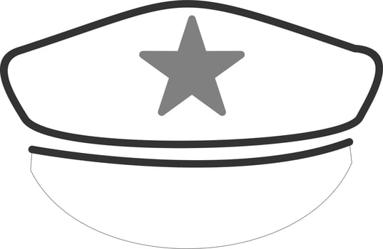 Police Hat Vector Icon