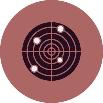 Radar Vector Icon