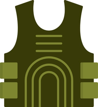 Bullet Proof Vector Icon