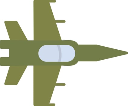 Fighter Jet Vector Icon