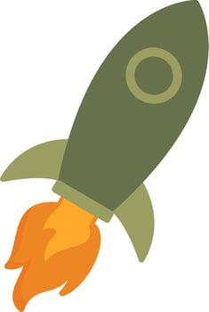 Missile Vector Icon