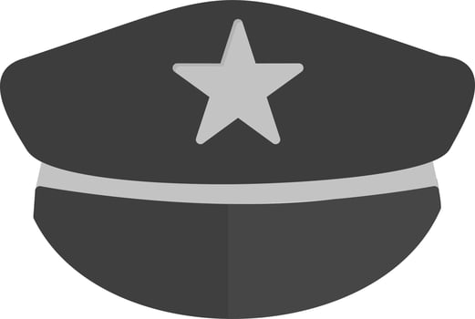 Police Hat Vector Icon