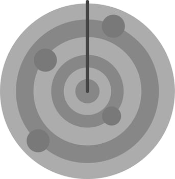 Radar Vector Icon