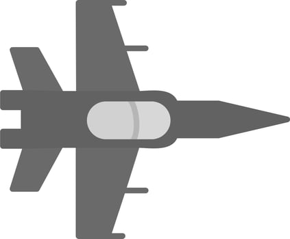 Fighter Jet Vector Icon