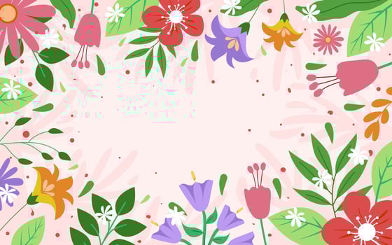 Spring Floral Background vector
