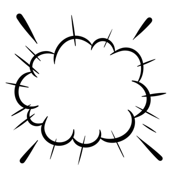 Cartoon Comic cloud. png