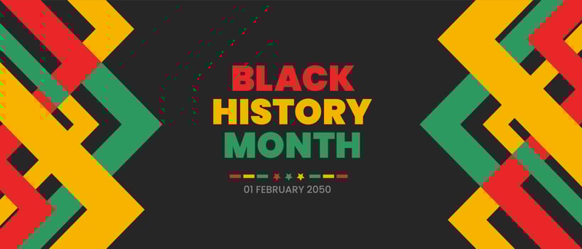black history month background. black history month 2023 background. African American History or Black History Month. Celebrated annually in February in the USA, Canada.  Juneteenth Independence Day. vector
