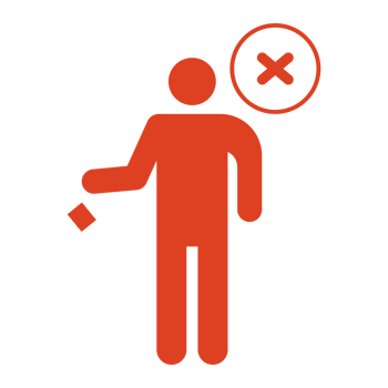 Do not litter icon transparent background png
