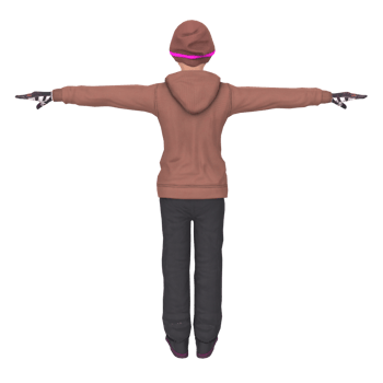 Cool boy isolated on transparent png