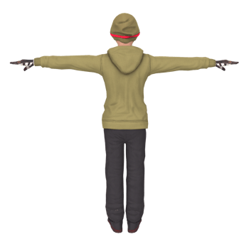 Cool boy isolated on transparent png