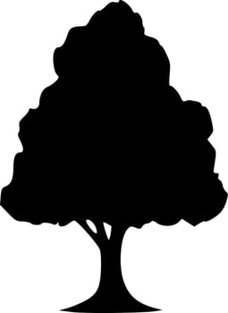 vector illustration of tree shape
