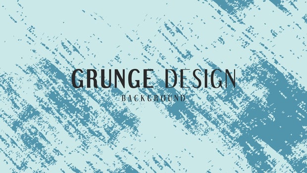 Abstract Blue Paint Grunge Background Texture Design vector