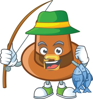 Brown Pilgrim Hat Vector