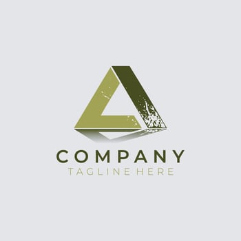 Alphabet letter icon logo AL vector