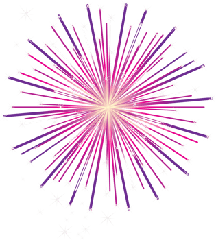 Fireworks element illustration png