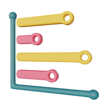 bar chart on transparent background png