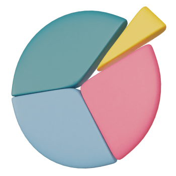 pie chart on transparent background png
