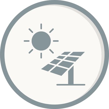 Solarpanel Vector Icon
