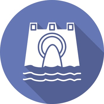 Dam Vector Icon