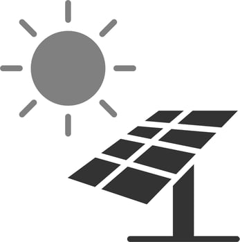 Solarpanel Vector Icon