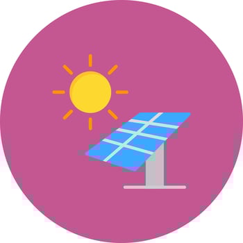 Solarpanel Vector Icon
