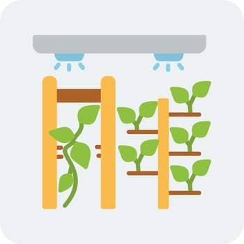 verticle garden Vector Icon