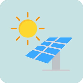 Solarpanel Vector Icon