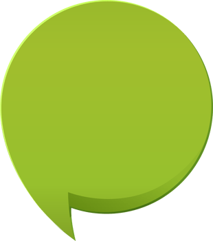 Speech bubble banner design png