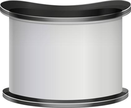display banner stand png
