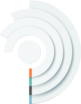 Abstract circle infographic template png