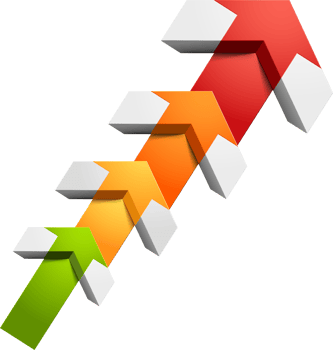 3d arrows element background png