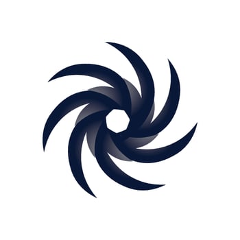 Vortex logo symbol icon illustration vector