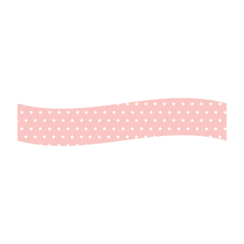 Pastel ribbons in different styles. masking tape, banner. png