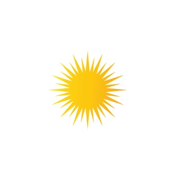 sun ilustration logo vector
