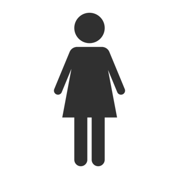 Standing Up woman icon. png
