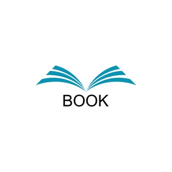 Book Logo Template vector