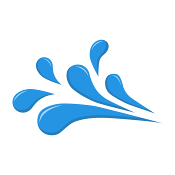 water splash icon or logo. png