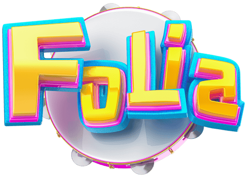 CARNIVAL FOLIA 3D TEXT BRAZIL png