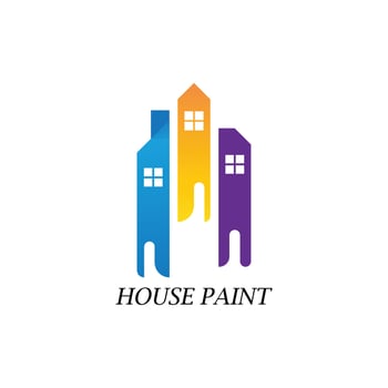 paint House logo vector