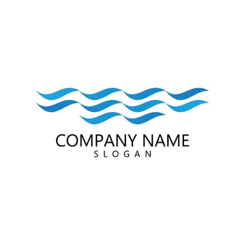 Water wave Logo vector